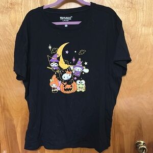 Torrid Hello Kitty & Friends Halloween Relaxed Graphic T Shirt, Size 1